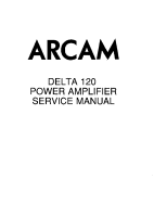 Arcam DELTA-120 - Service Manual